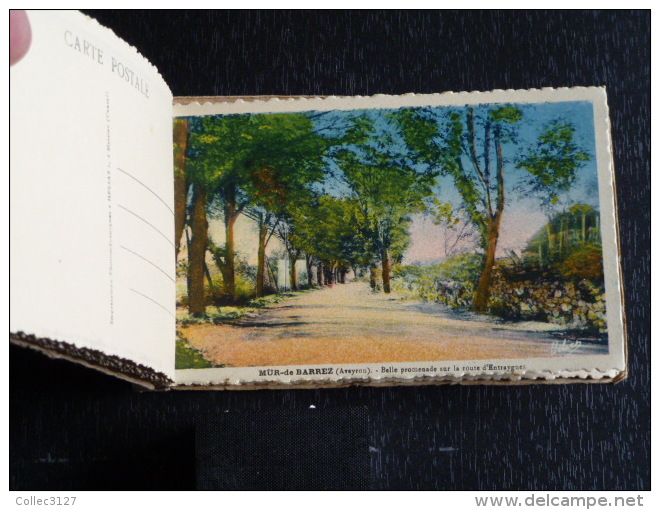 12 - Mur De Barrez - Carnet De 10 CPA Couleur - Edition Bazar Rouquet - Autres & Non Classés