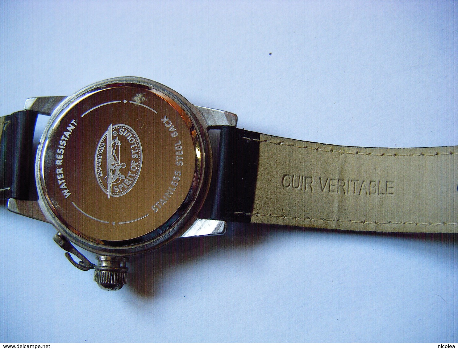MONTRE SPIRIT OF SAINT LOUIS DANS SA BOITE D'ORIGINE GROS CADRAN 4.5 CM DE DIAMETRE JAMAIS PORTEE - Watches: Modern