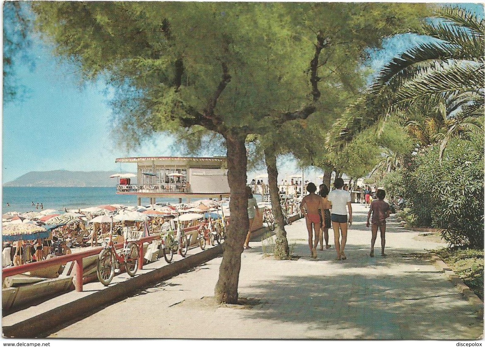 X1245 Terracina (Latina) - Passeggiata Sul Lungomare / Viaggiata 1974 - Altri & Non Classificati