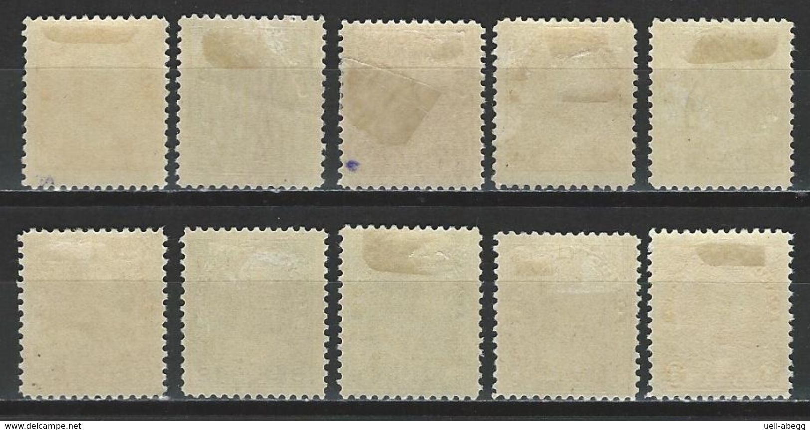 Canada SG 246-55, Sc Ex 105-122, Mi 105-14 * MH - Neufs