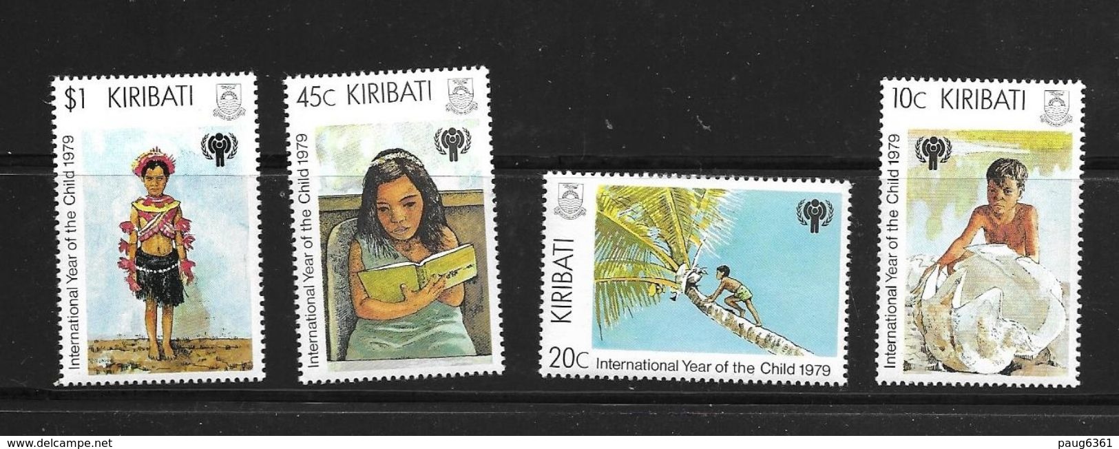 KIRIBATI 1979 ANNEE DE L'ENFANCE  YVERT N°21/24  NEUF MNH** - Kiribati (1979-...)