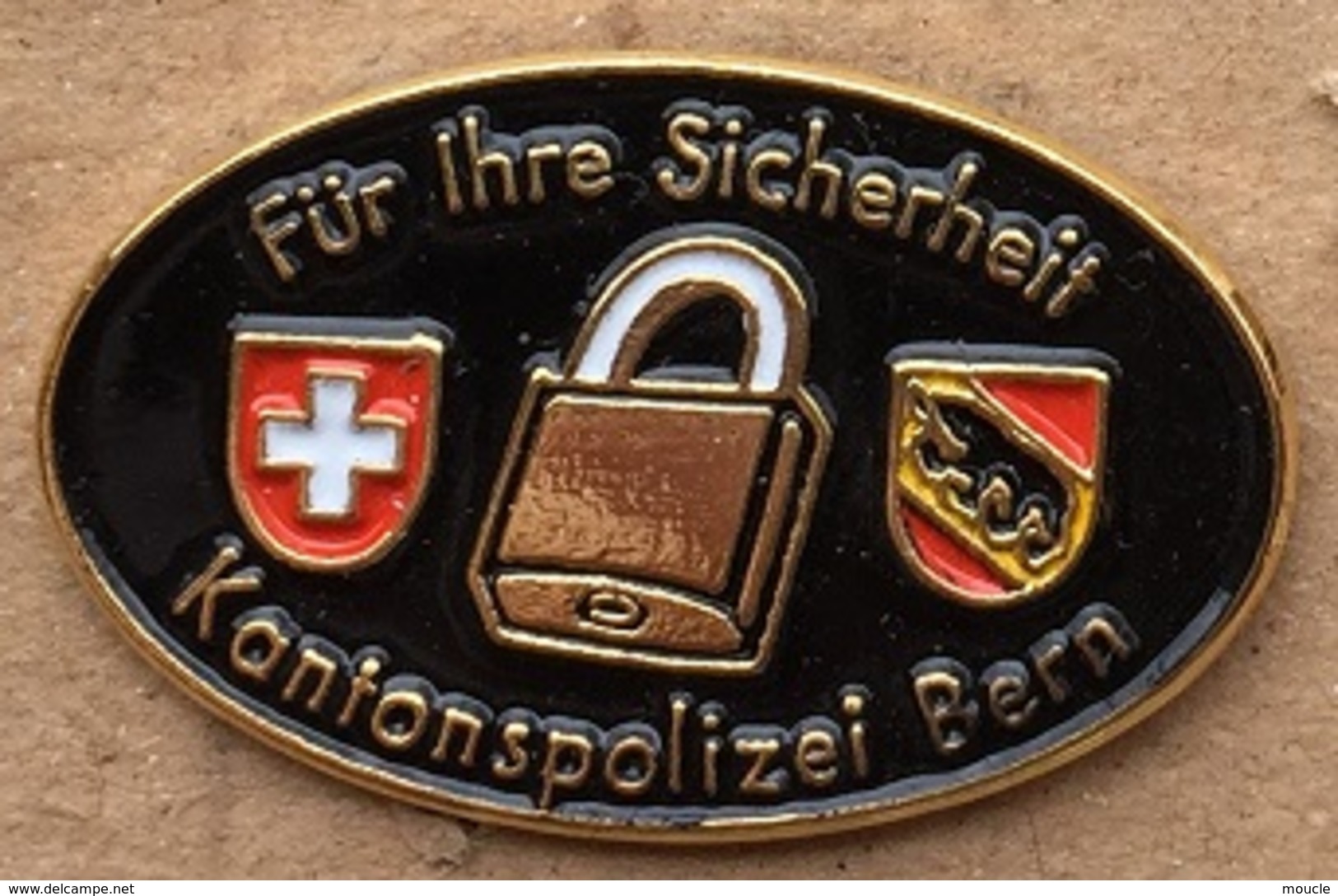 POLICE DE LA VILLE DE BERNE - SUISSE - FÜR IHRE SICHERHEIT - KANTONPOLIZEI BERN - SCHWEIZ - CADENAS -    (ROSE) - Politie