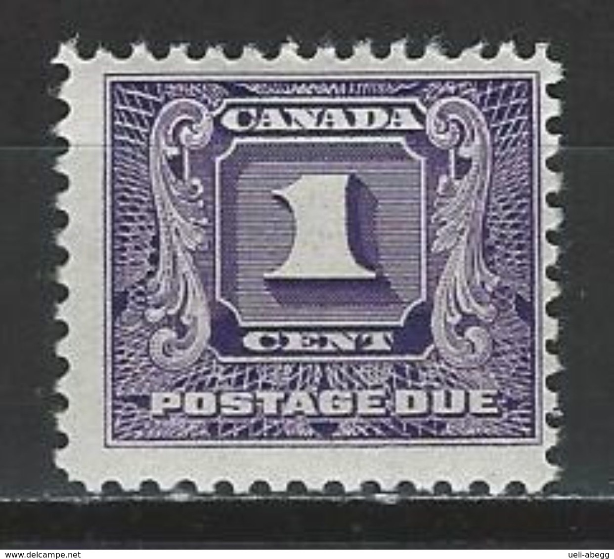 Canada SG D9, Sc J6, Mi P6 * MH - Postage Due