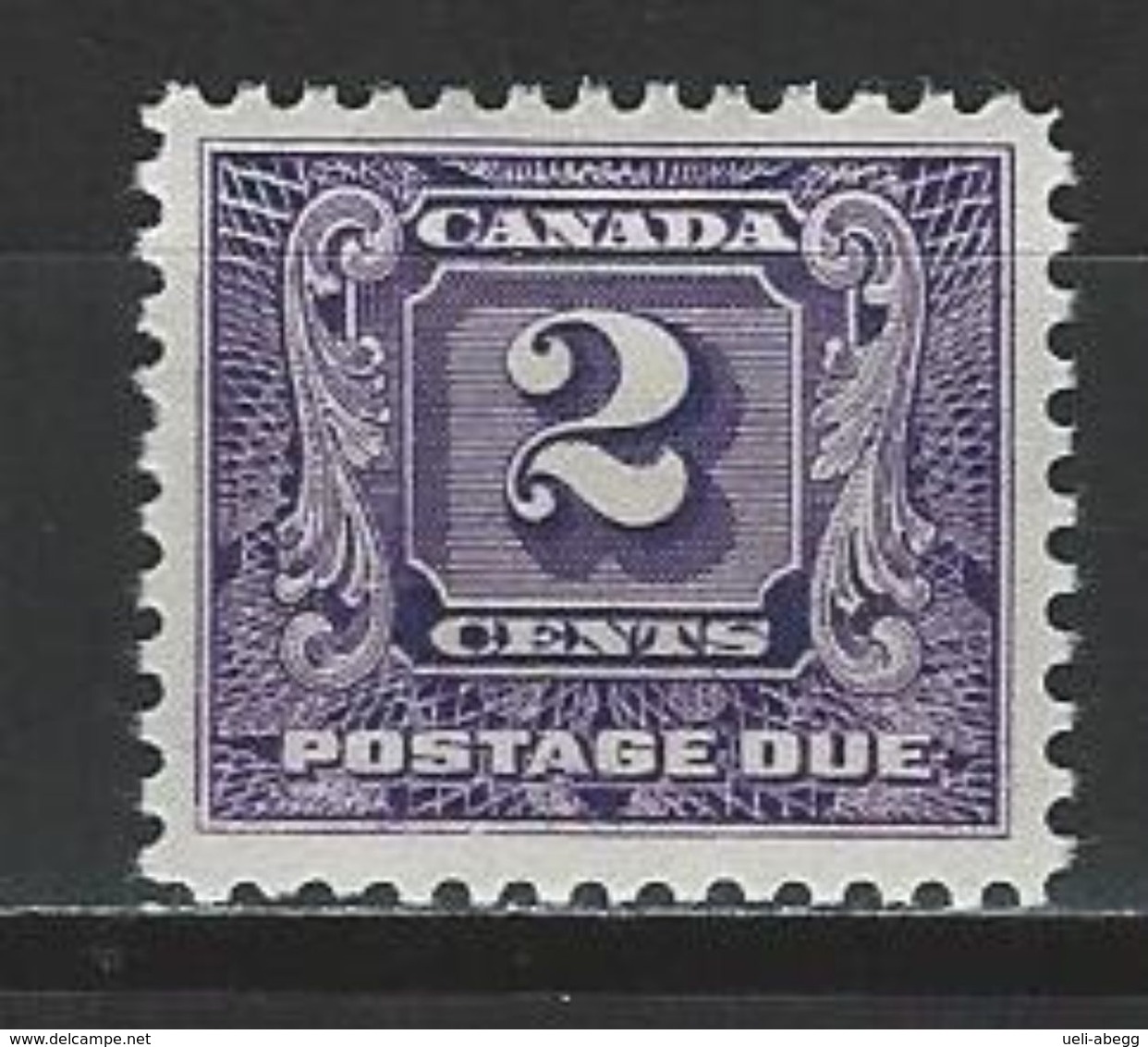 Canada SG D10, Sc J7, Mi P7 * MH - Postage Due