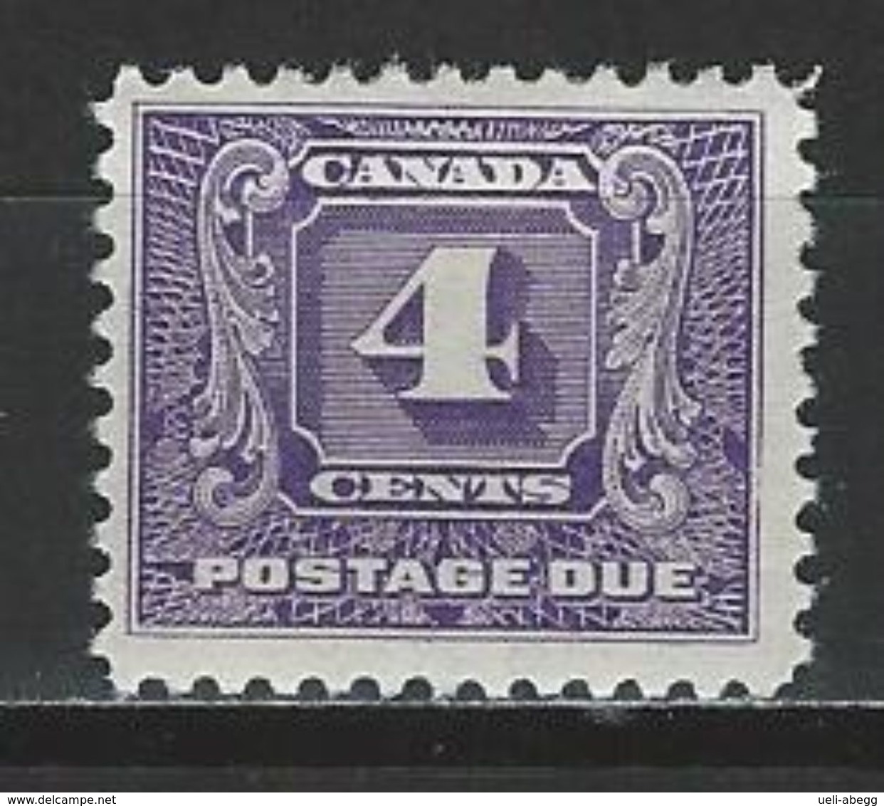 Canada SG D11, Sc J8, Mi P8 * MH - Postage Due