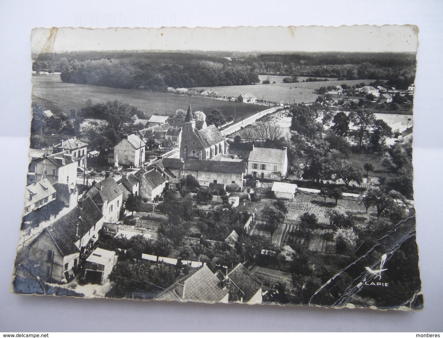 CPSM 77 - SEINE-ET-MARNE - VILLENEUVE SAINT DENIS VUE PANORAMIQUE - Provins