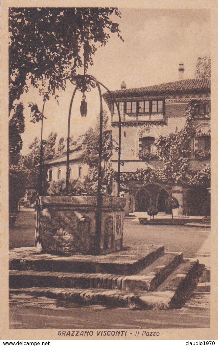 CARTOLINA - POSTCARD - PIACENZA - GRAZZANO VISCONTI - IL POZZO - Piacenza