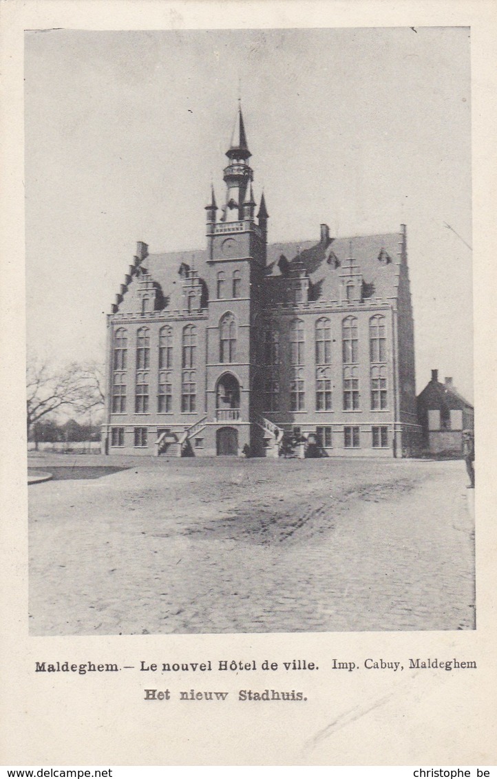 Maldeghem, Maldegem, Het Nieuw Stadhuis (pk45122) - Maldegem