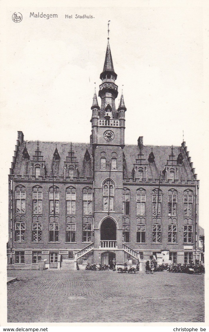 Maldeghem, Maldegem, Het Stadhuis (pk45125) - Maldegem