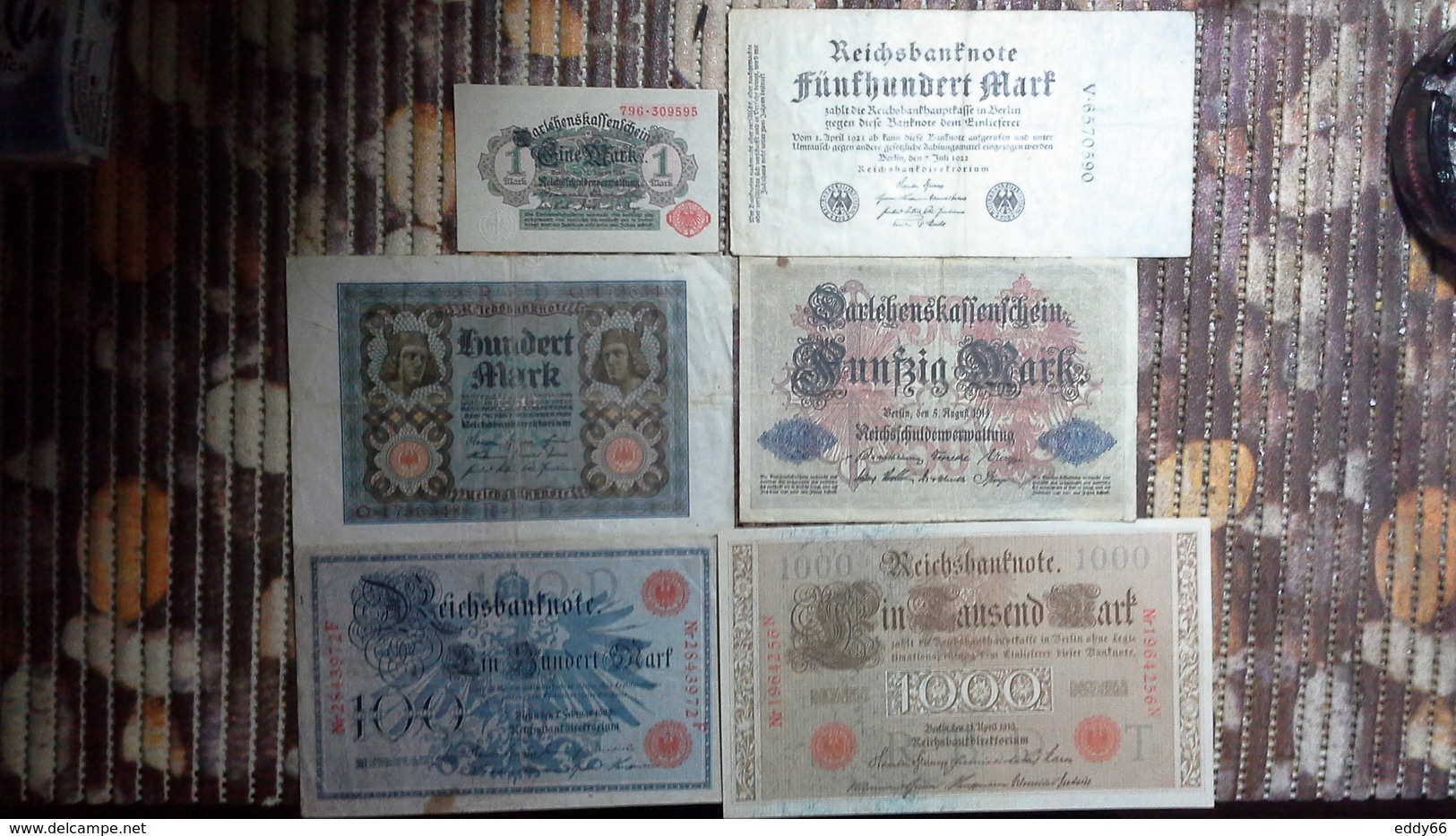 Lot Geldscheine Deutsches Reich - Collections