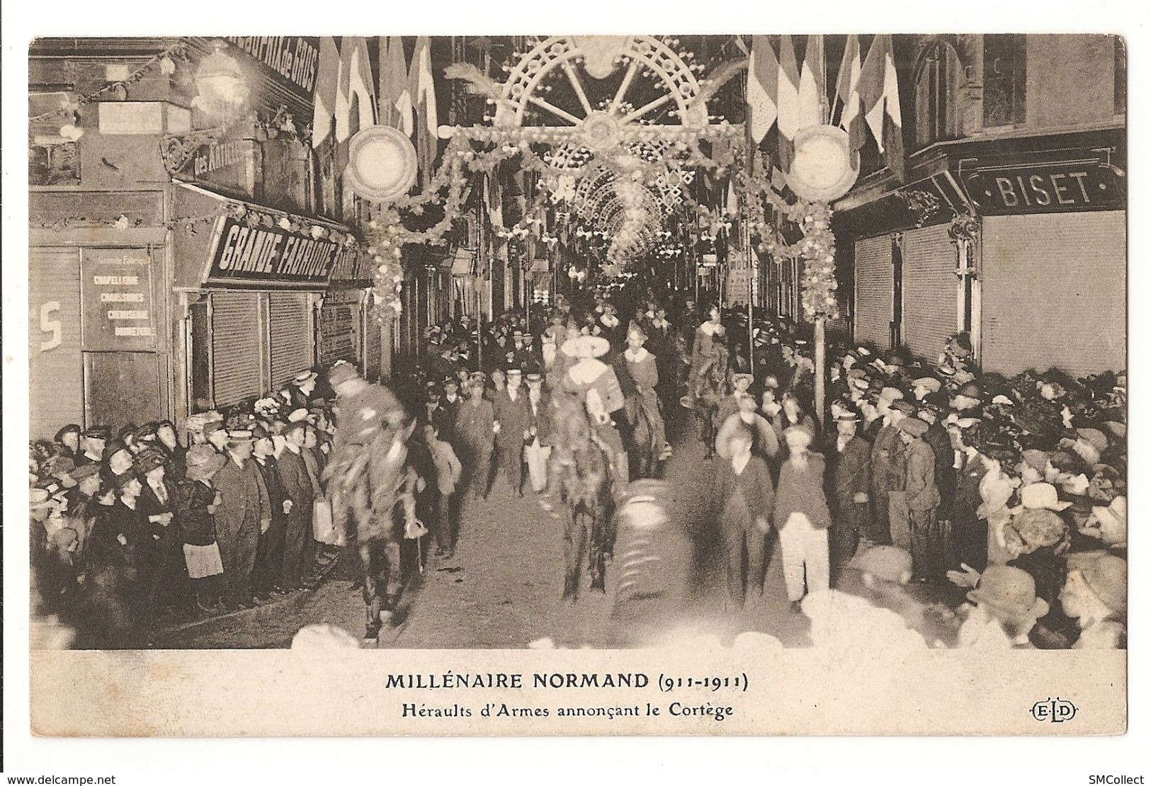 76 Rouen. Millénaire Normand 1911. Héraults D'armes Annonçant Le Cortège (A1P19) - Rouen