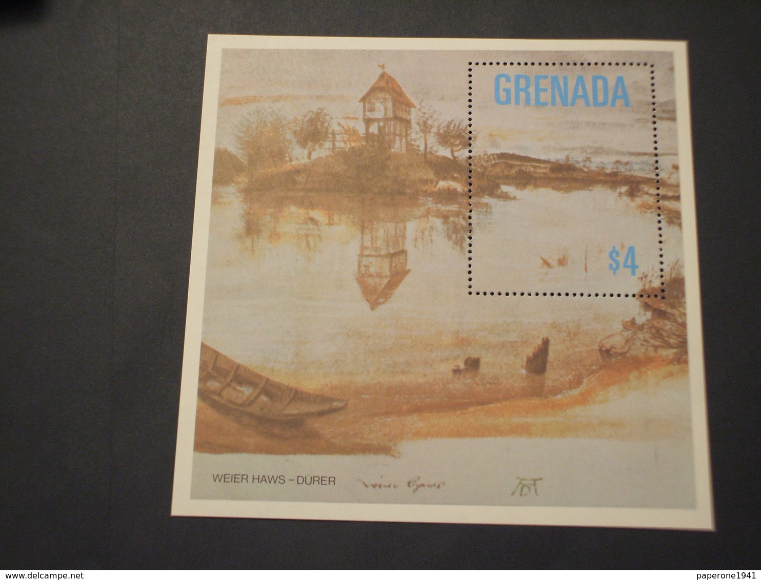 GRENADA - BF 1980 QUADRO DURER- NUOVI(++) - Grenada (1974-...)