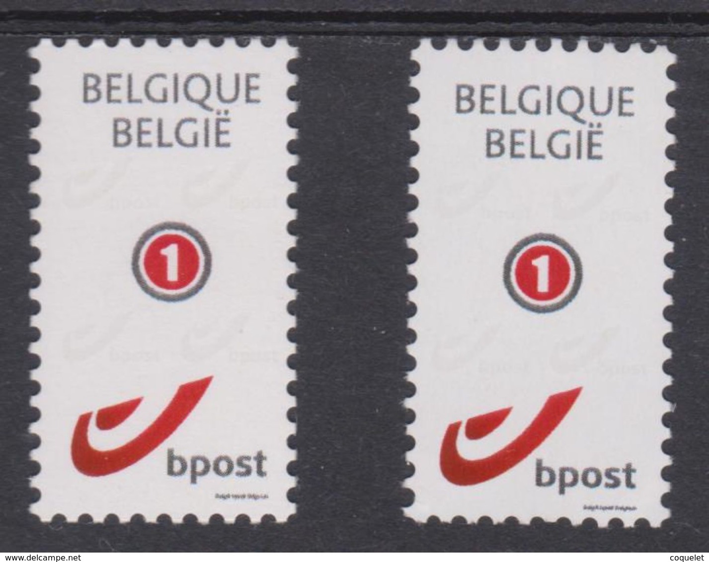 BE 2011  -  N° 4182/4183 XX - Nouveau Type Du Timbre "Mon Timbre" (nouveau Format) - Unused Stamps