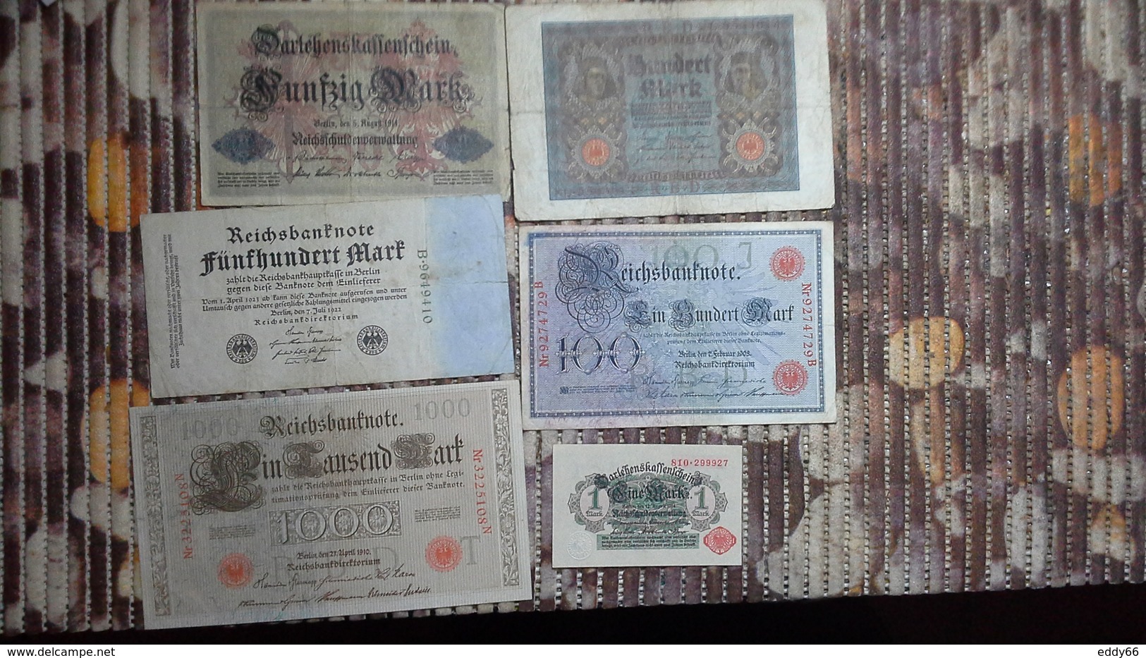 Lot Geldscheine Deutsches Reich - Colecciones