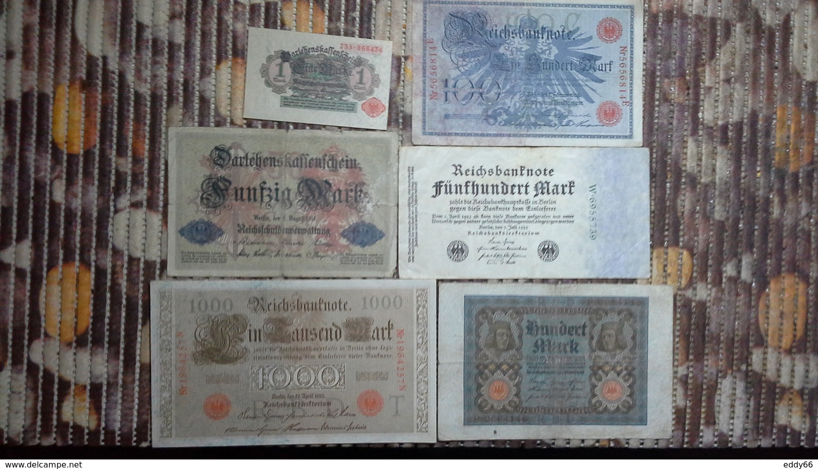 Lot Geldscheine Deutsches Reich - Sammlungen