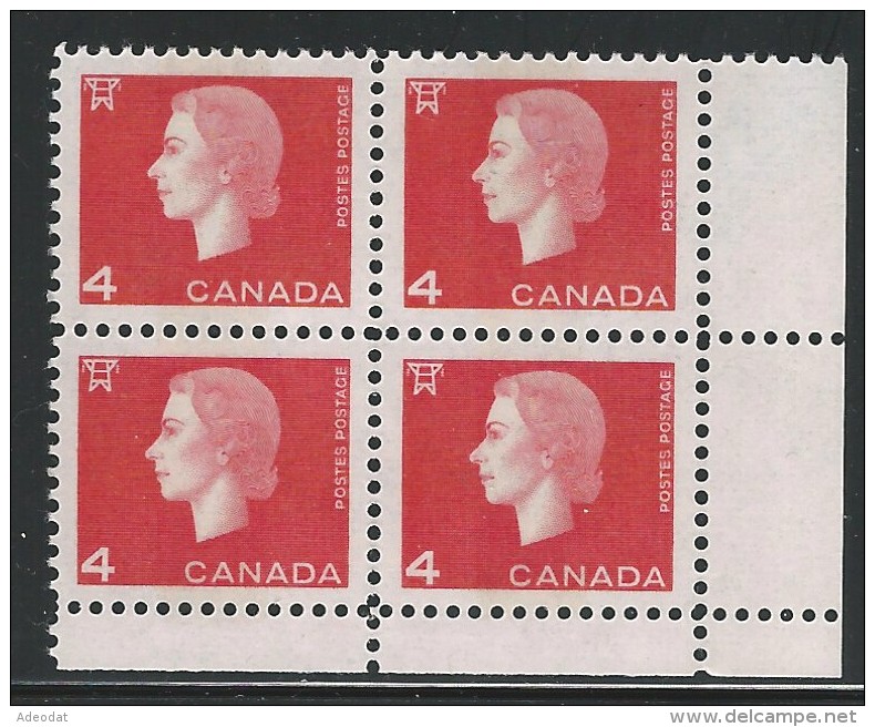 CANADA 1963 TAGGED W2B SCOTT/UNITRADE 404iii CB VAL US $ 17. - Nuovi