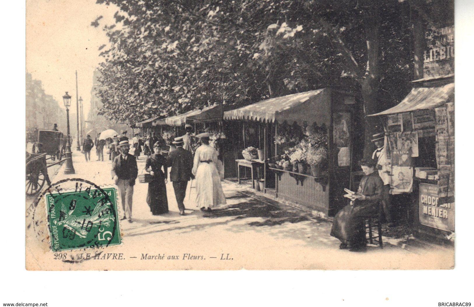 CPA :  Le Havre  -    Marché  Aux Fleurs. - Ohne Zuordnung