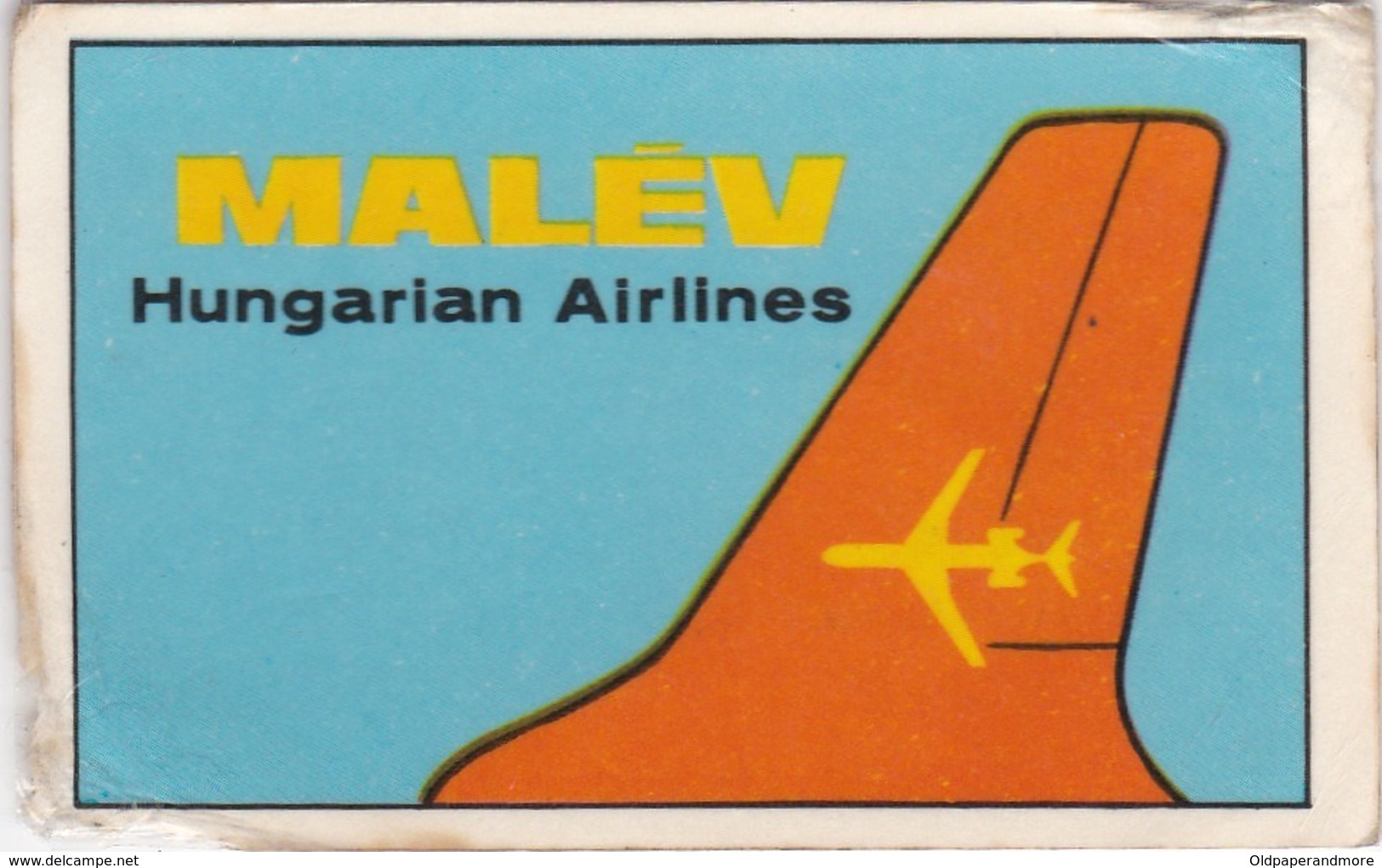 CHROMOS CHROMO - MALÉV - HUNGARIAN AIRLINES  AIRWAYS - 5 Cm X 8 Cm - Avions