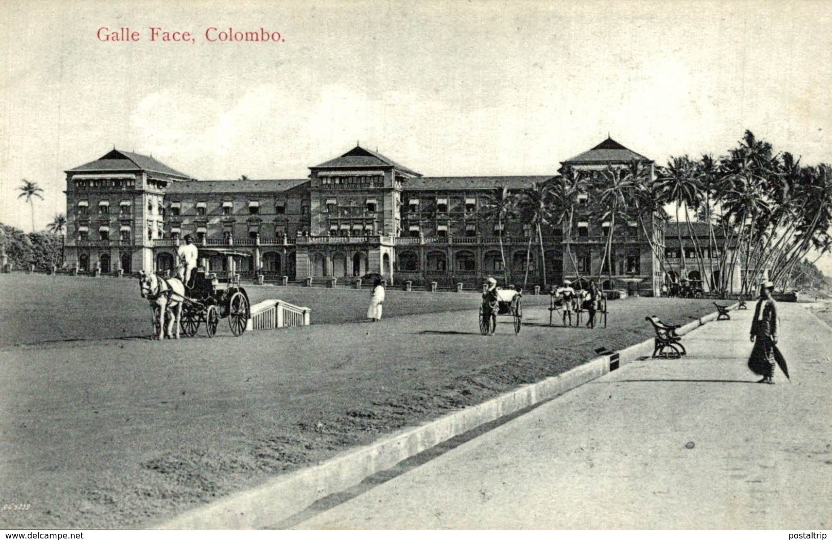 GALLE FACE COLOMBO  SRI LANKA. CEYLON CEYLAN - Sri Lanka (Ceilán)