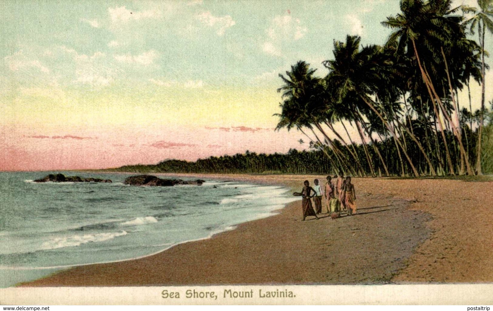 SEA SHORE MOUNT LAVINIA  SRI LANKA . CEYLON CEYLAN - Sri Lanka (Ceilán)