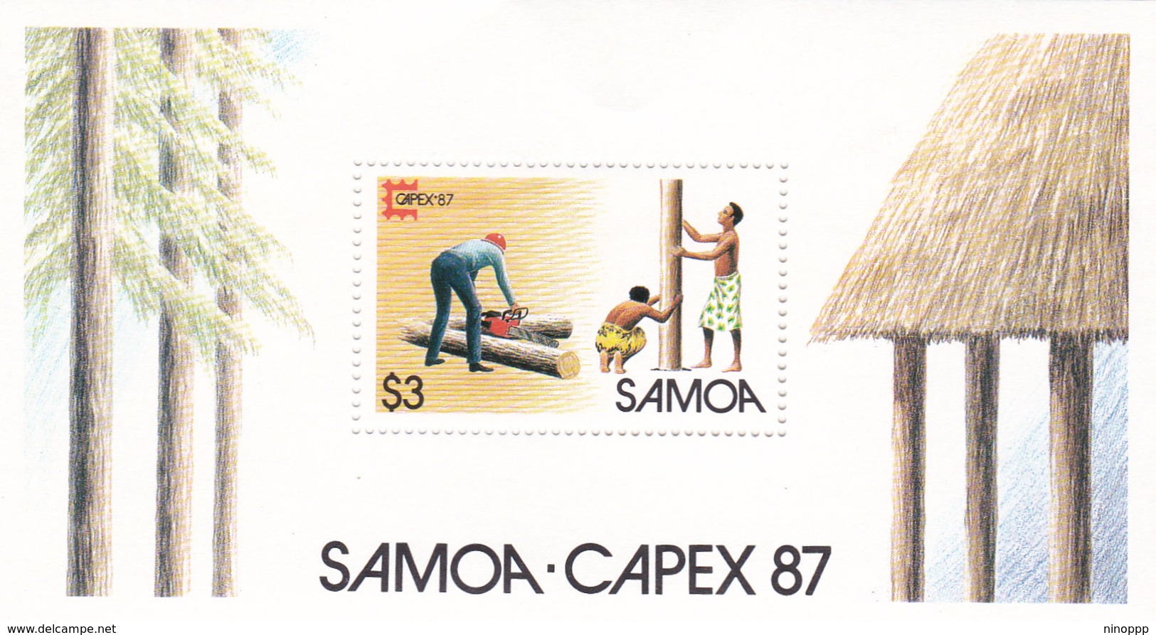 Samoa SG 753 1987 Capex , Souvenir Sheet Mint Never Hinged - Samoa