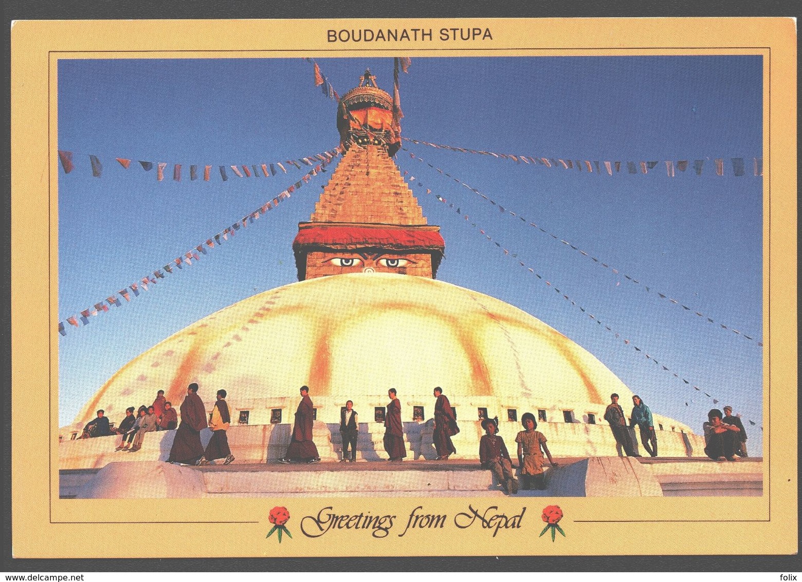 Nepal - Boudanath Stupa - Népal