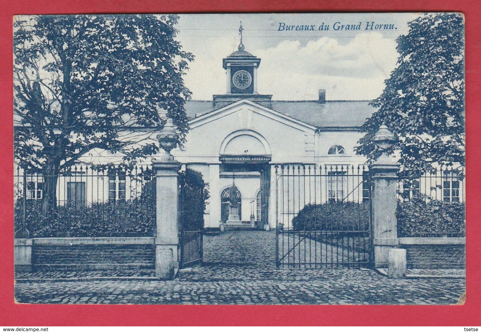 Hornu - Bureau Du Grand Hornu - 1911 ( Voir Verso ) - Boussu