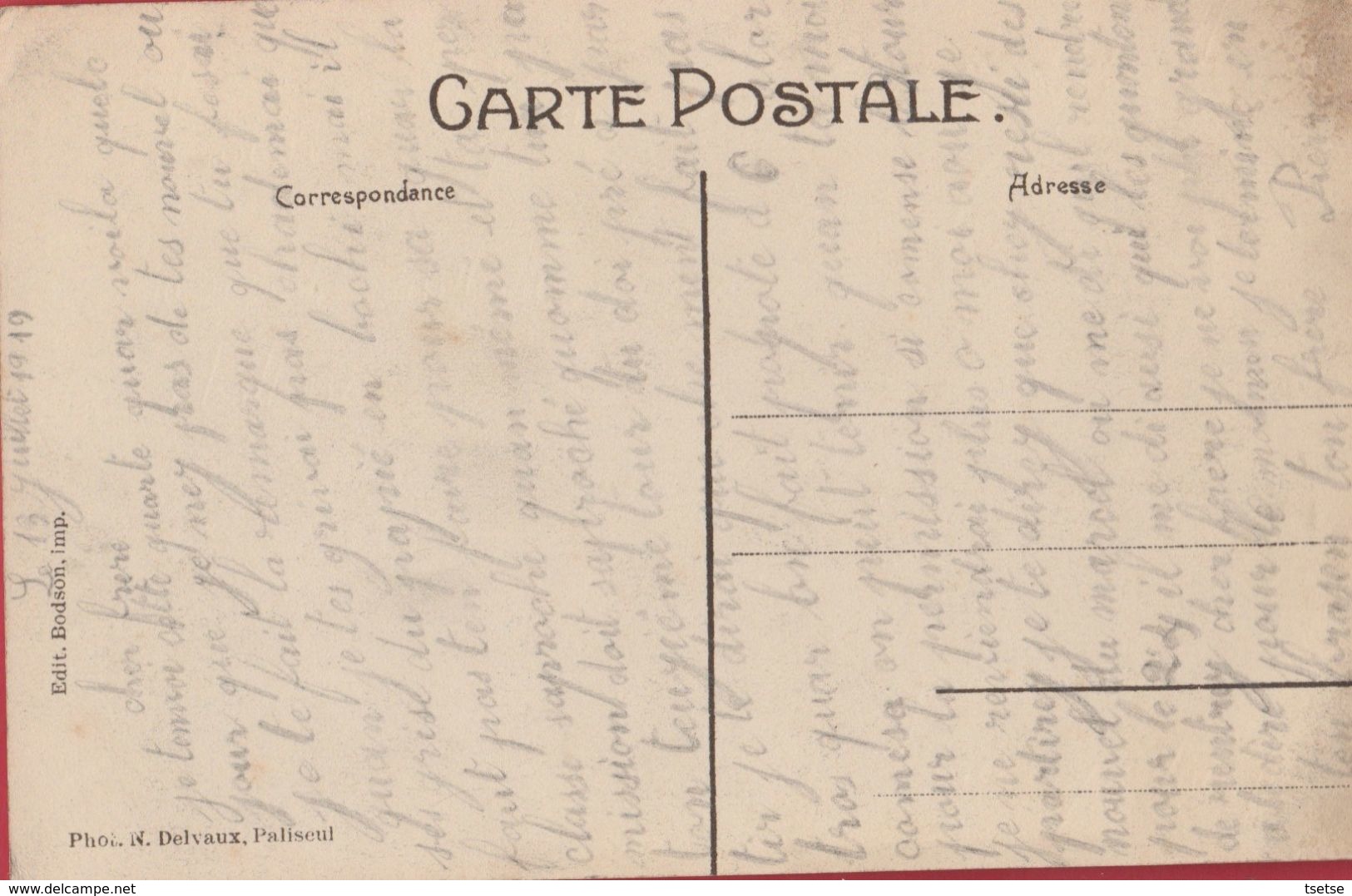 Framont - Vue Générale ... Du Village  - 1919 ( Voir Verso ) - Paliseul