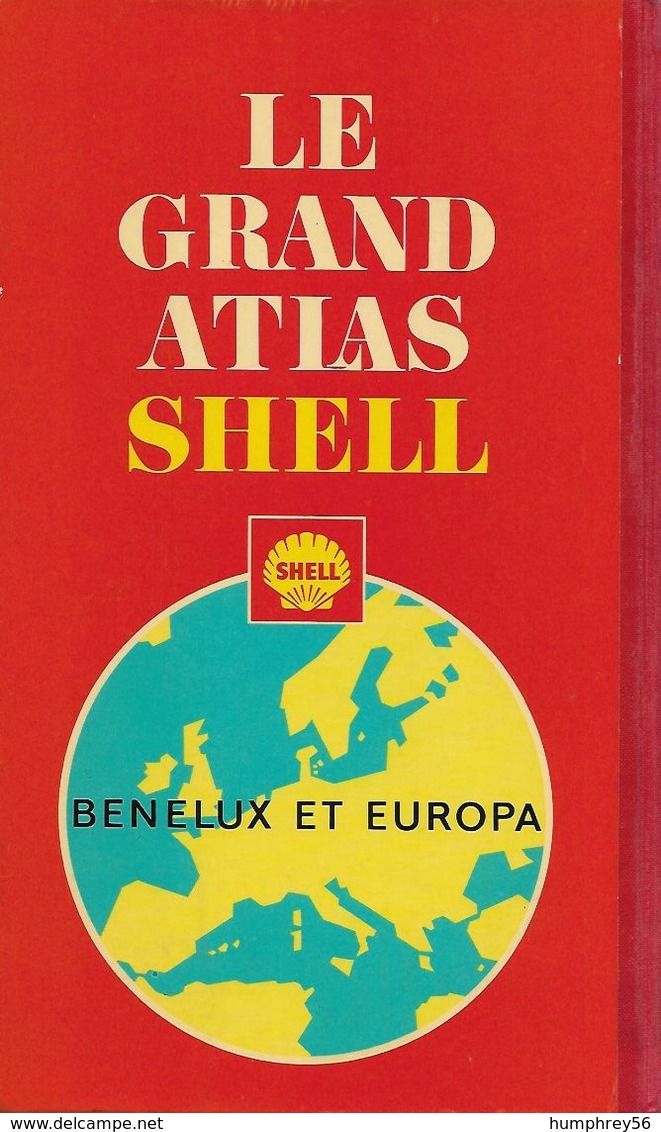 De GROTE SHELL ATLAS - Benelux & Europa - Sachbücher