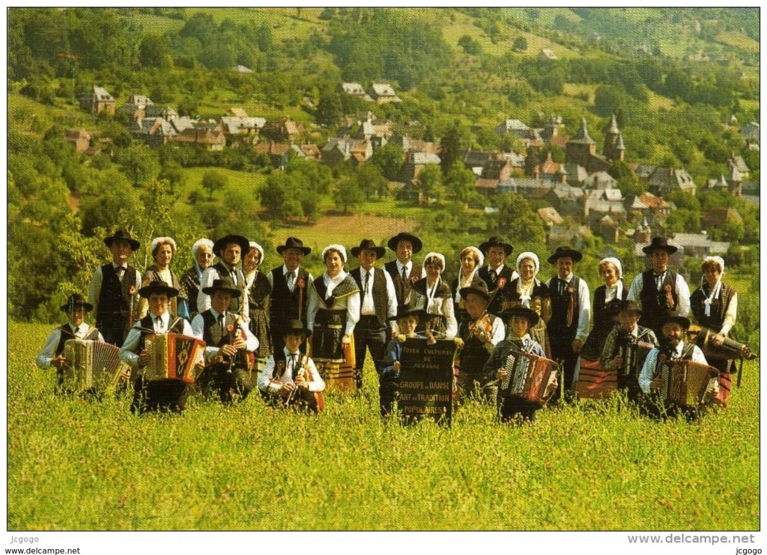 MEYSSAC - Groupe Folklorique" Los Meissaguets" - Groupe De Danse -2 Scans. TBE - Other & Unclassified