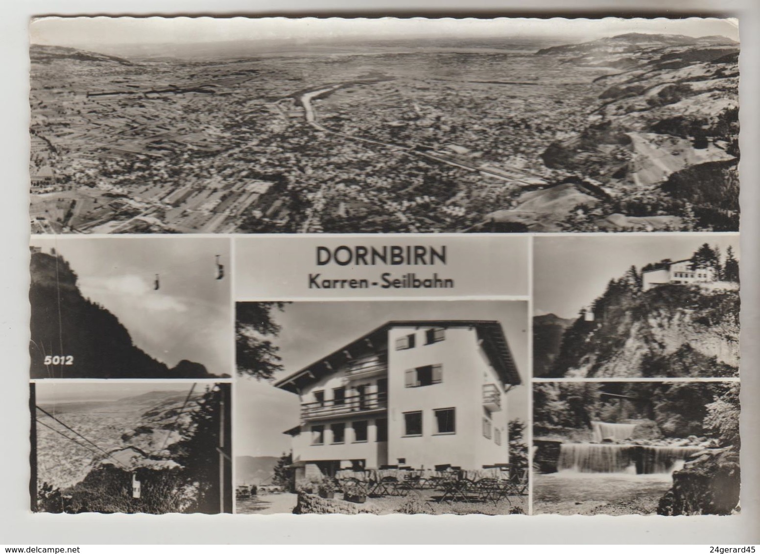 CPSM DORNBIRN (Autriche-Vorarlberg) - 5 Vues Karren Seilbahn - Dornbirn