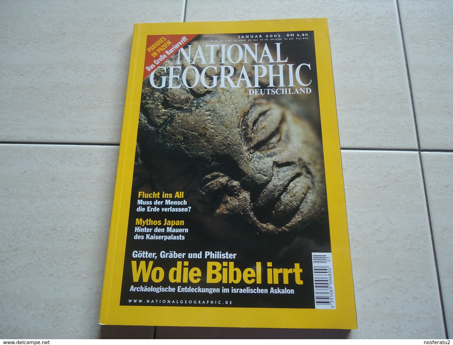 National Geographic (deutsch) Ausgabe 01/2001 - Autres & Non Classés