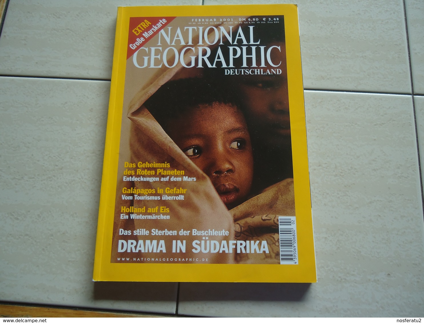 National Geographic (deutsch) Ausgabe 02/2001 - Autres & Non Classés