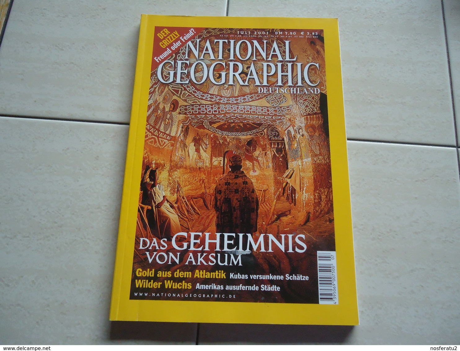 National Geographic (deutsch) Ausgabe 07/2001 - Other & Unclassified