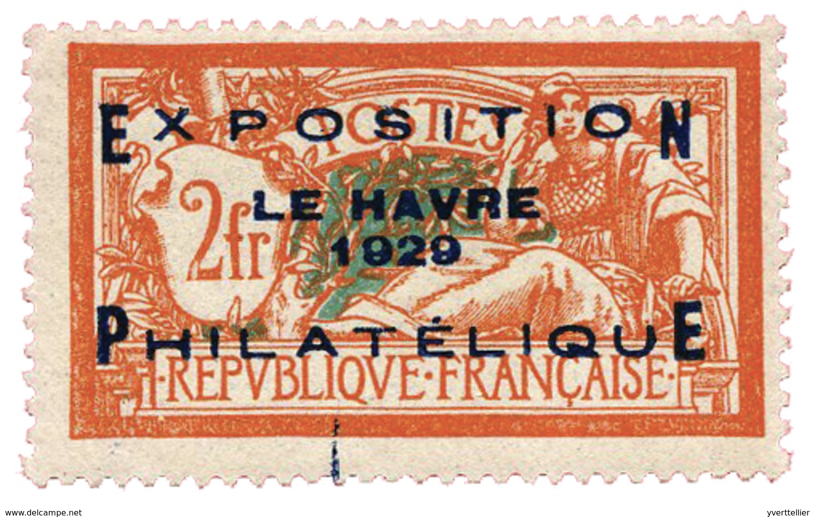 368 N°257A* Exposition Philatélique Du Havre - Autres & Non Classés