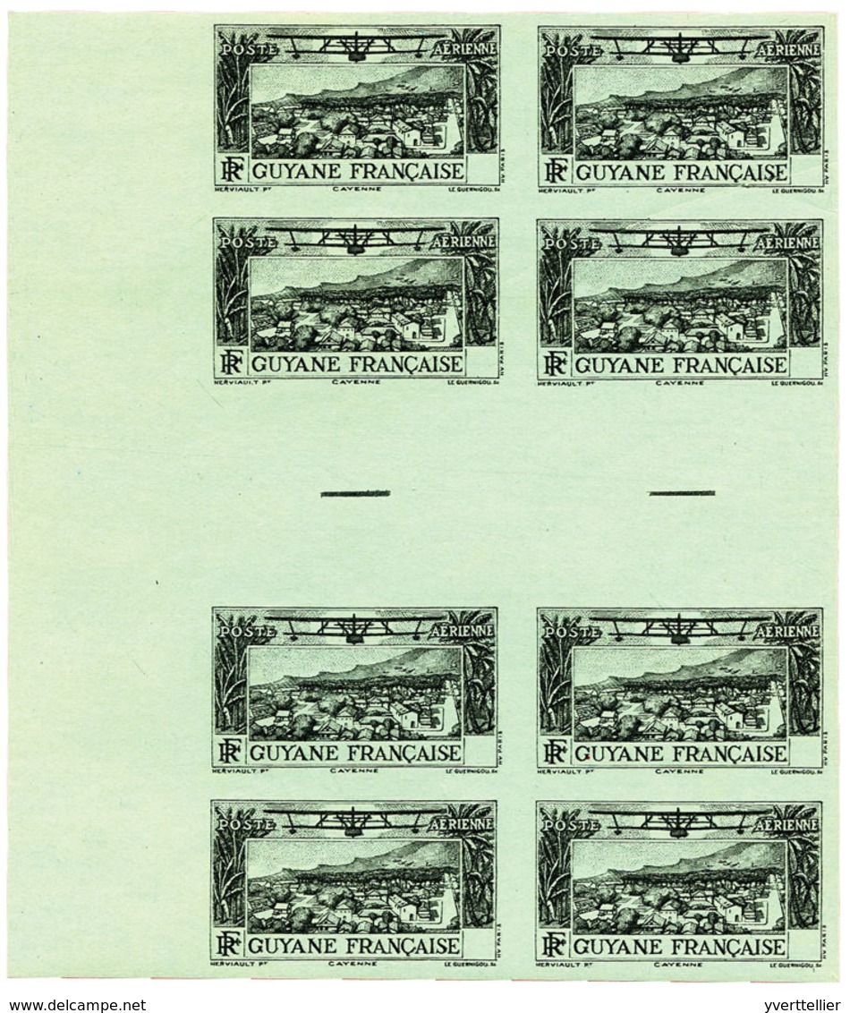 861 Guyane PA De 1933 Neuf** Panneau De 8 Exemplaires - Other & Unclassified