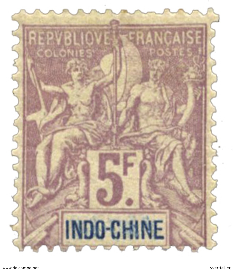868 Indochine N°16* - Other & Unclassified
