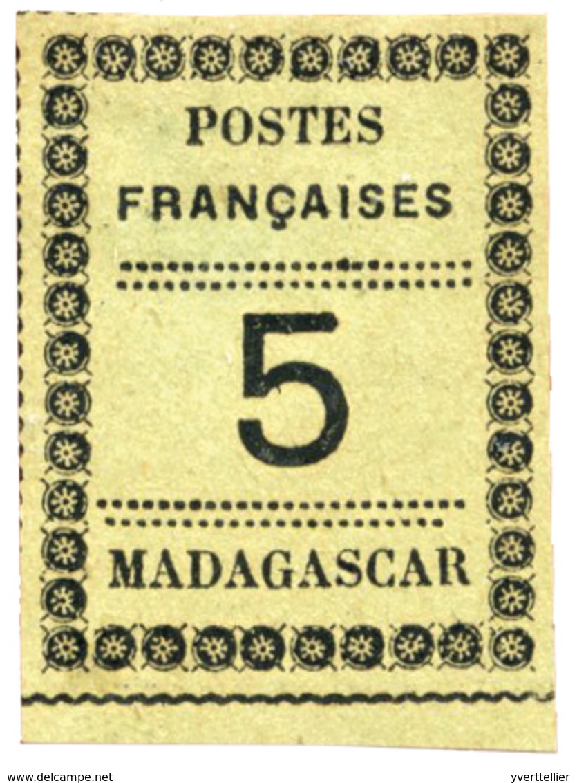 878 Madagascar N°8(*) - Autres & Non Classés