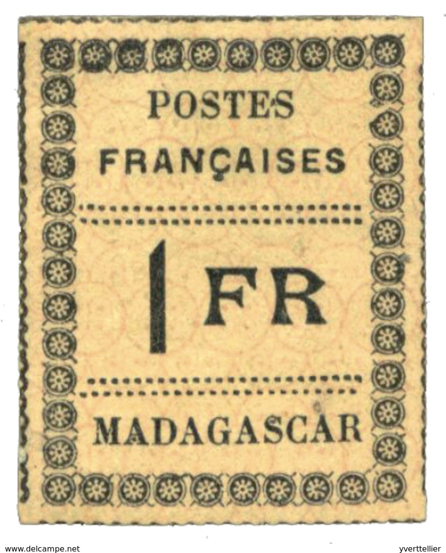 880 Madagascar N°12(*) Normalement Sans Gomme - Autres & Non Classés
