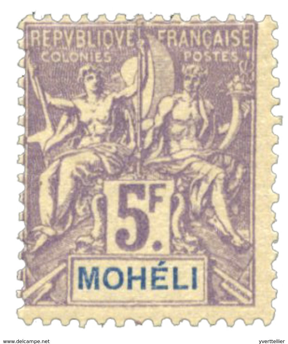 913 Mohéli N°16* - Autres & Non Classés