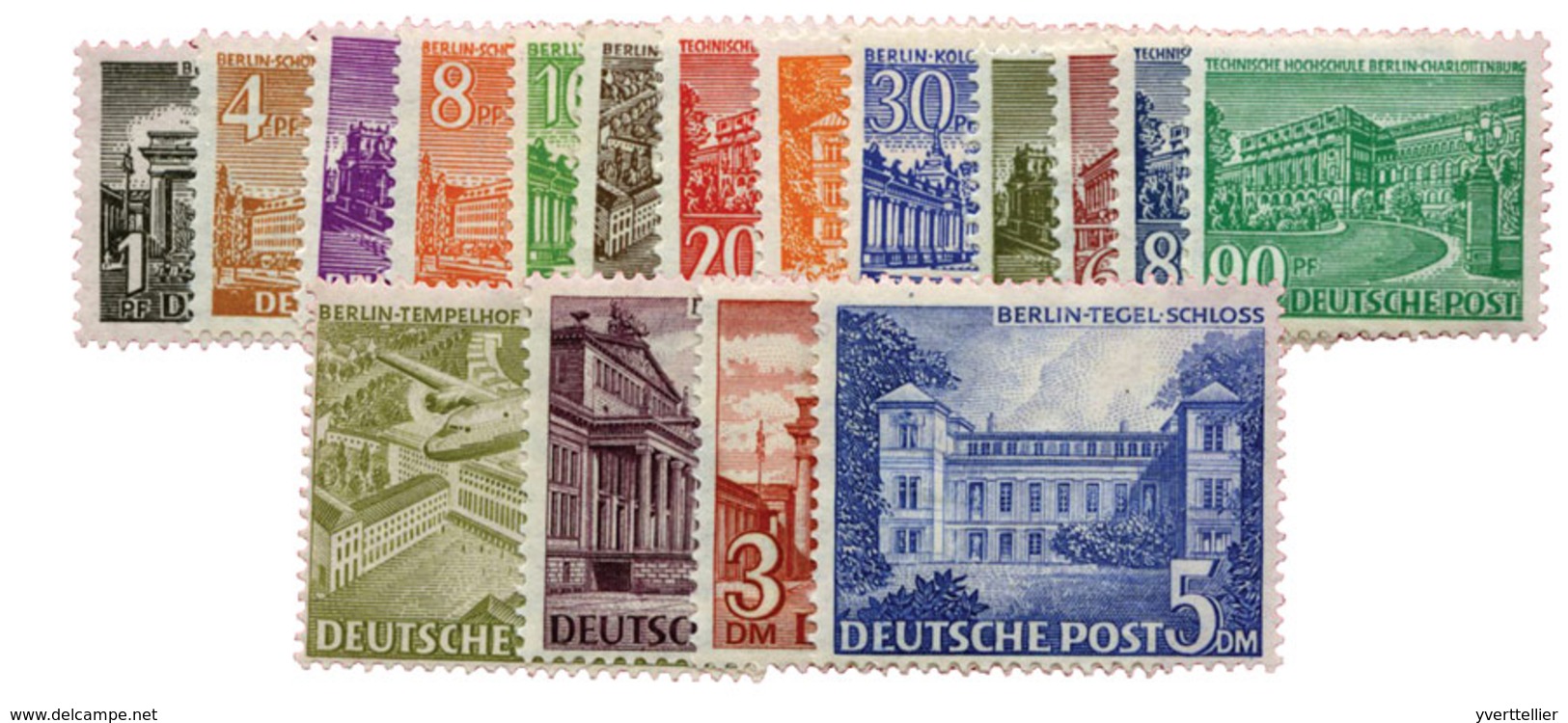 1009 Allemagne Berlin N°28/46** Manque N°30 Et 38 - Other & Unclassified