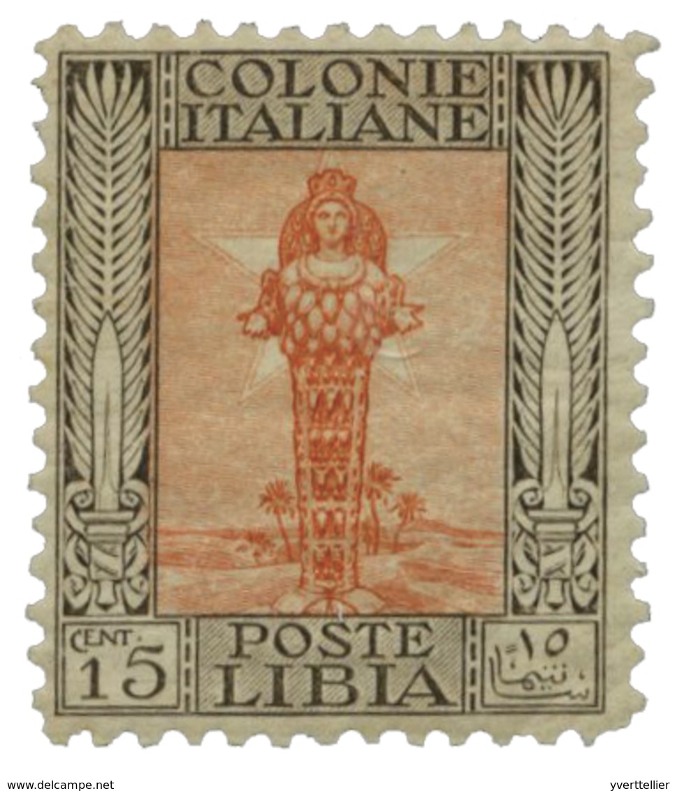 1067 Libye (colonie Italienne) N°48a* - Libye
