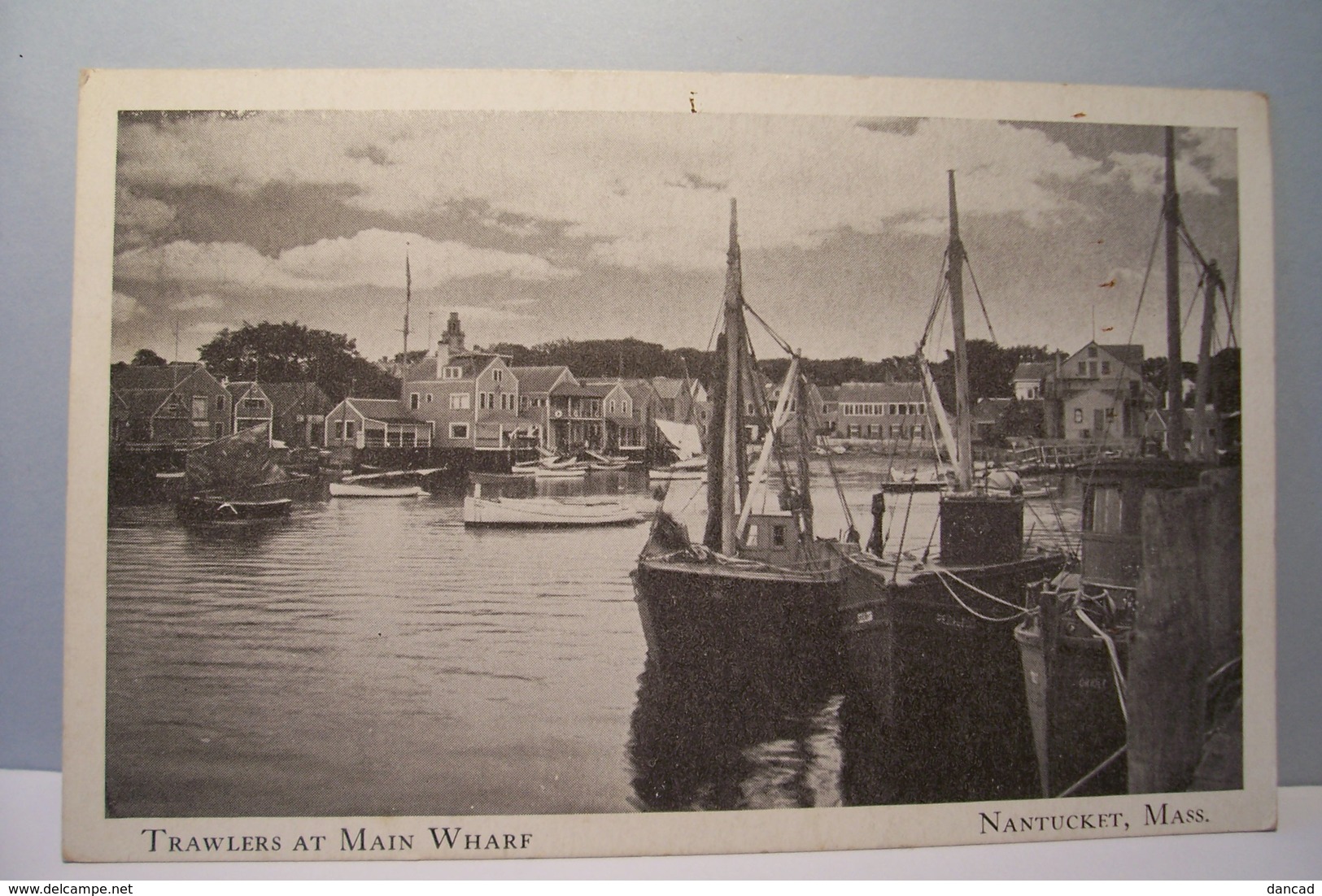 TRAWLERS At MAIN  WHARF    -  NANTUCKET , Mass    -   No  Paypal - - Nantucket