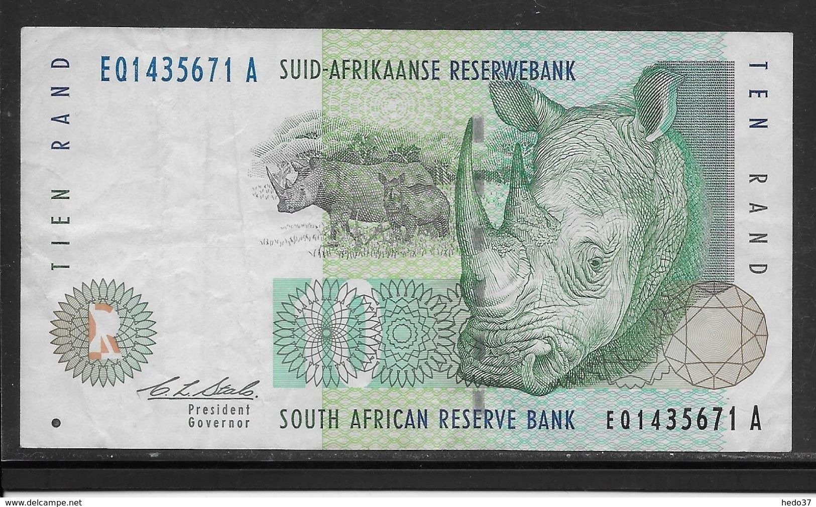 Afrique Du Sud -  10 Rand - Pick N°123 - TTB - South Africa