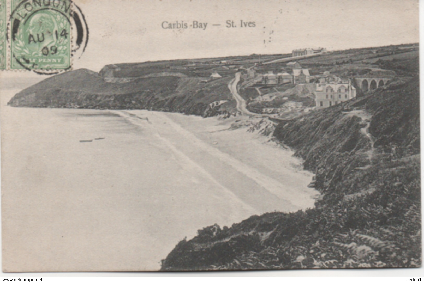 CARBIS BAY  ST IVES  EN 1909 - St.Ives