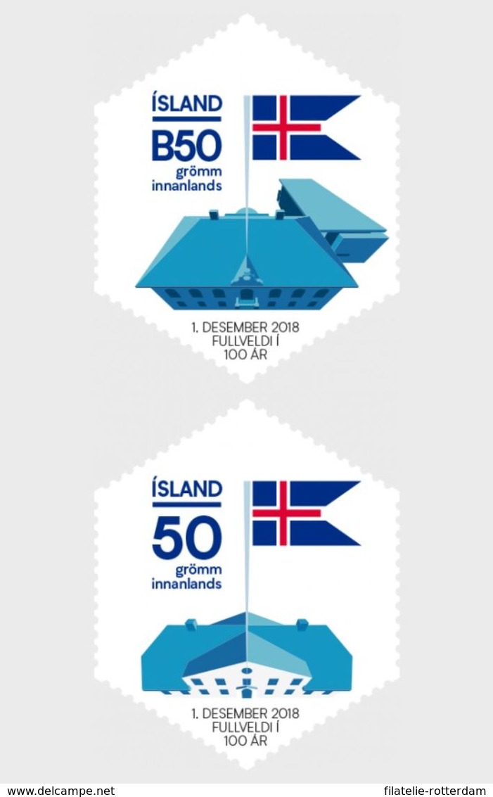 IJsland / Iceland - Postfris / MNH - Complete Set Onafhankelijkheid 2018 - Neufs