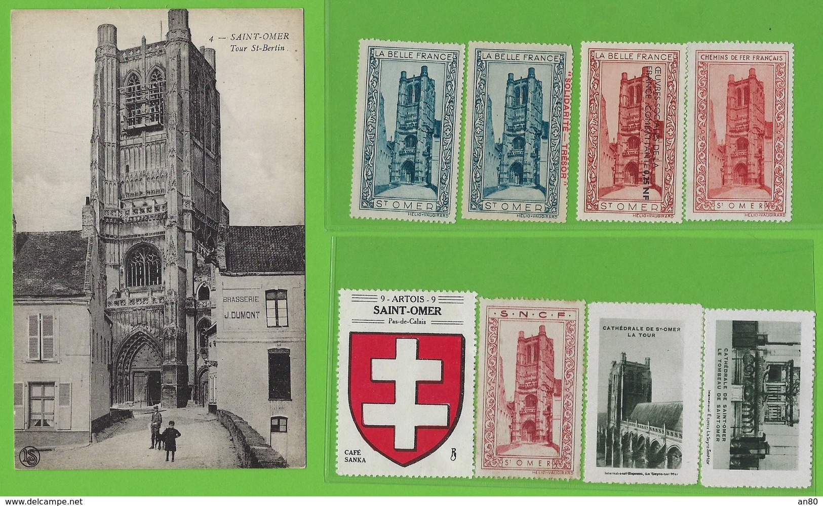 Saint Omer Pas De Calais - Tourism (Labels)