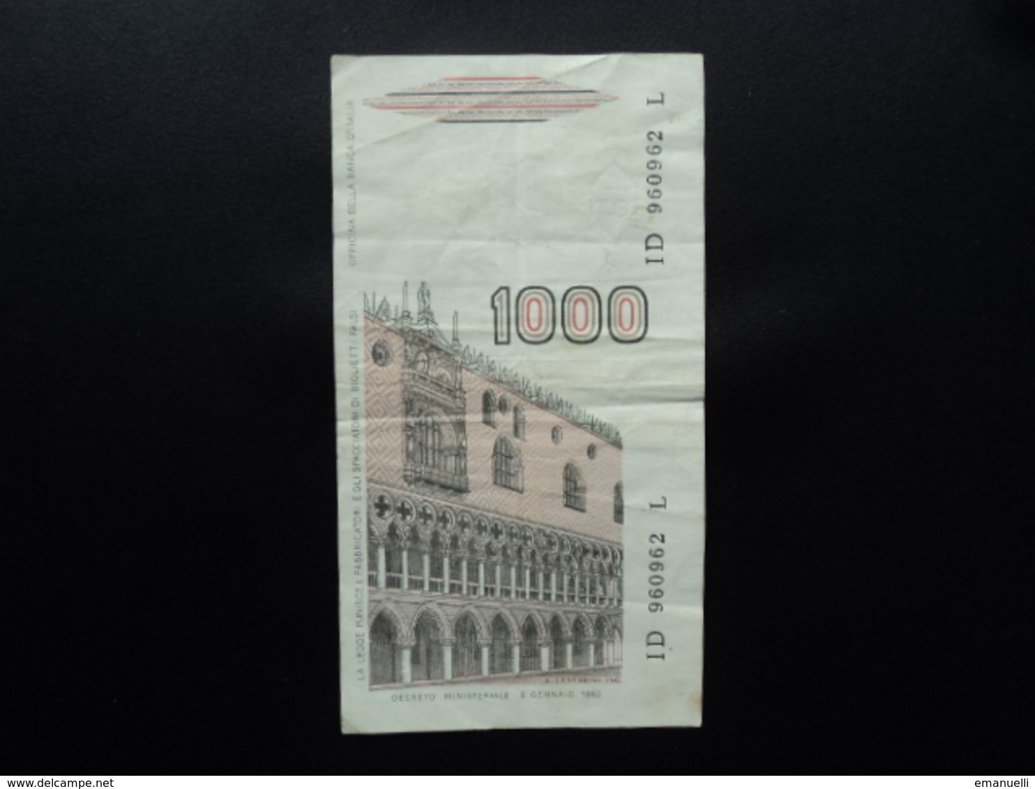 ITALIE : 1000 LIRE  28.10.1985   P 109a / CI 65 BS 491 *    TTB+ - 1000 Lire