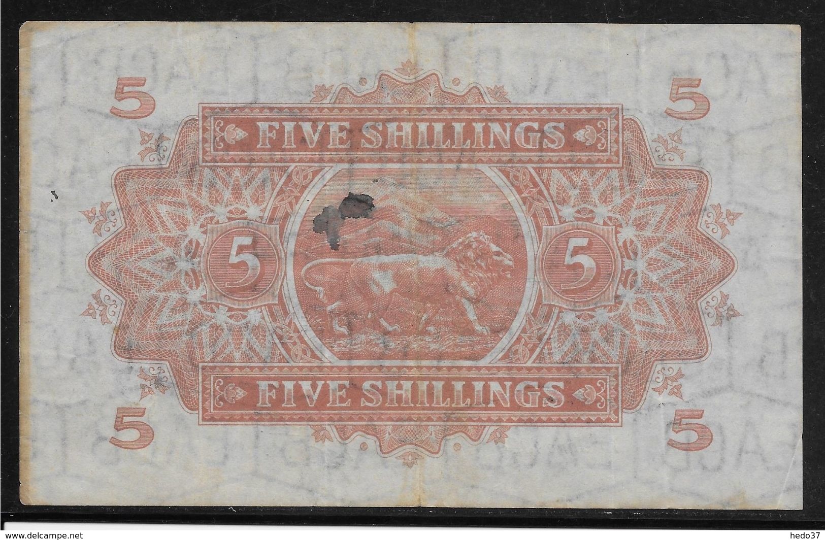 Kenya -  5 Schillings - 1-6-1939 - Pick N°26A - TTB - Kenya