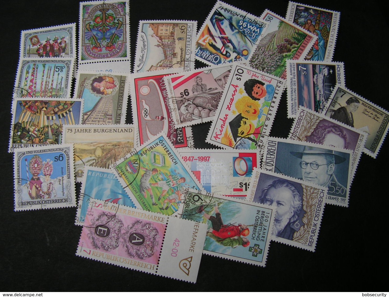 Austria Modern Lot - Used Stamps